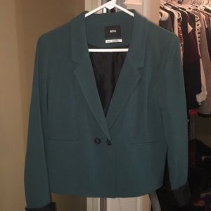 Green blazer